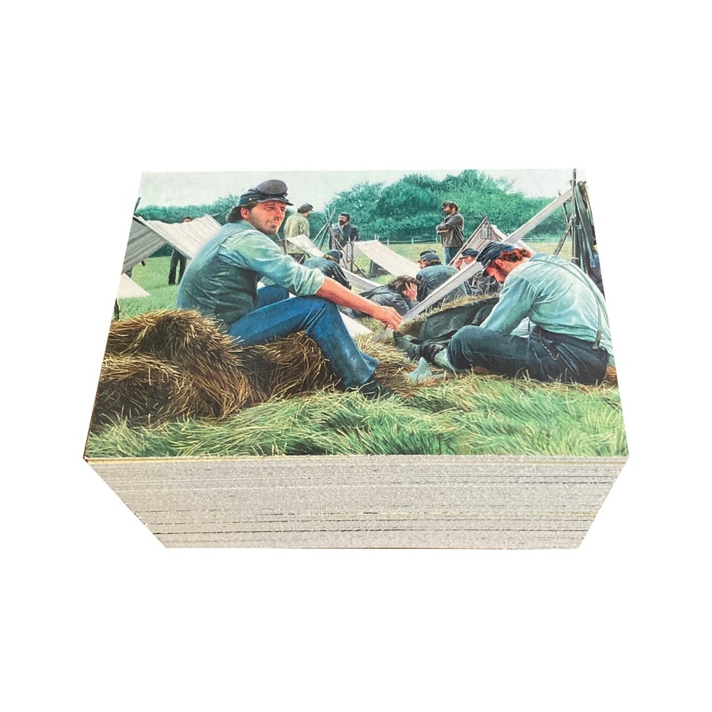 Blue and Gray Glorious Saga of the American Civil War Trading Card Set Complete